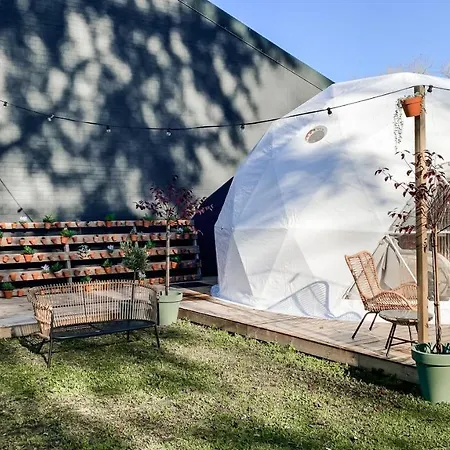 Romantische Glamping Dome - Duiniek 럭셔리텐트 *