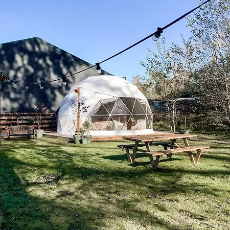 럭셔리텐트 Romantische Glamping Dome - Duiniek 코크시데